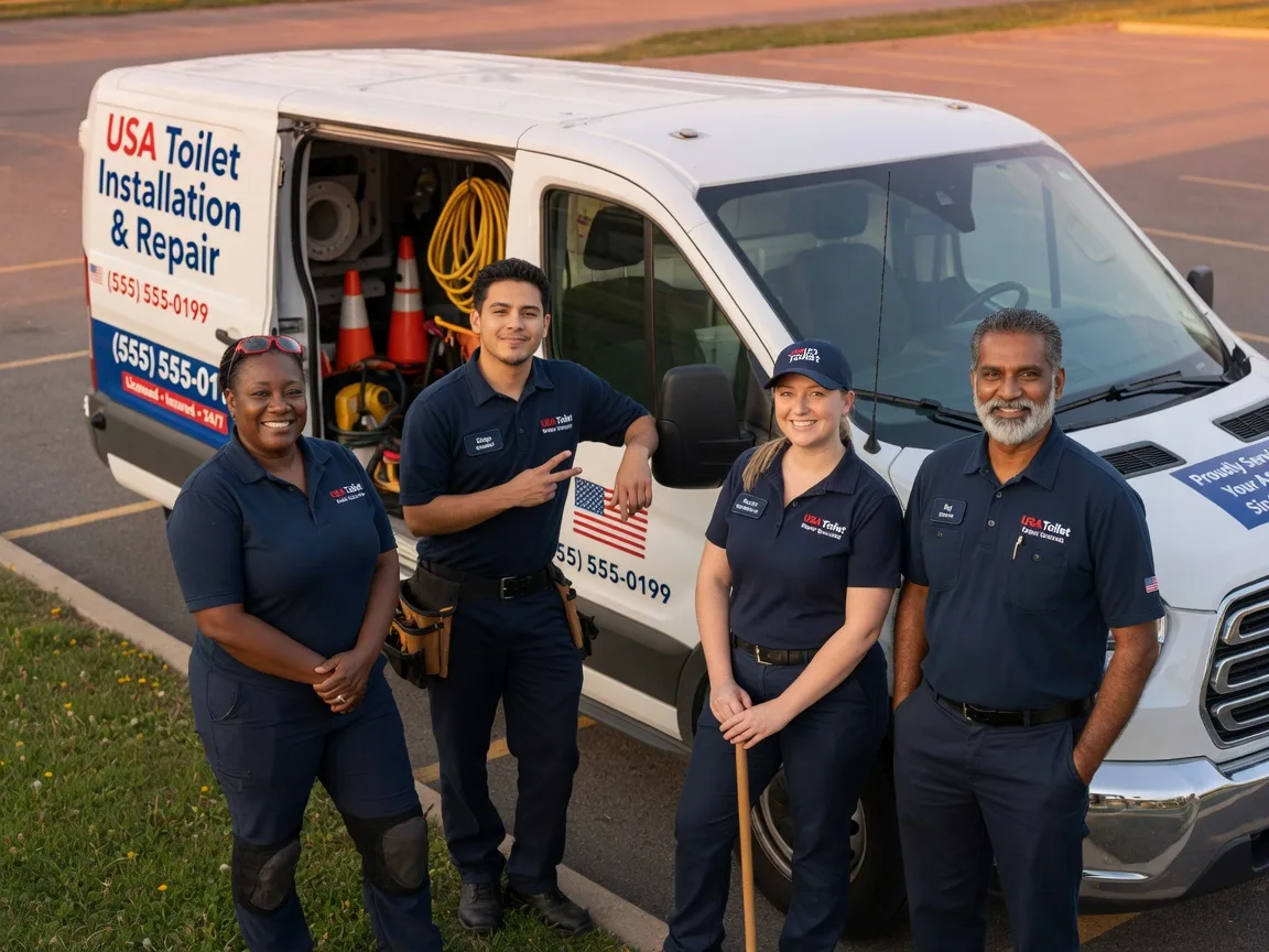 Toilet Installation company in Hampton, VA